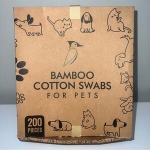 Beautiful Mind Bamboo Cotton Swabs for Pets